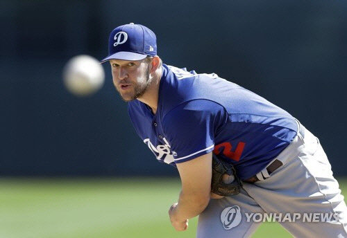 클레이턴 커쇼 [AP=연합뉴스 자료 사진]